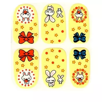 IRISK Пленки для ногтей для экспресс-маникюра на клеевой основе Effect Nails