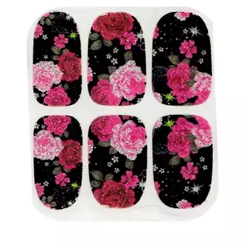 IRISK Пленки для ногтей для экспресс-маникюра на клеевой основе Effect Nails