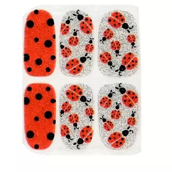 IRISK Пленки для ногтей для экспресс-маникюра на клеевой основе Effect Nails