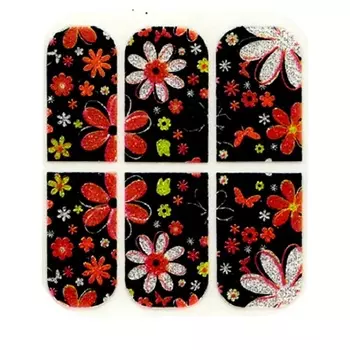 IRISK Пленки для ногтей для экспресс-маникюра на клеевой основе Effect Nails