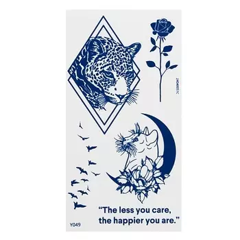 IRISK Тату реалистичная долговременная для тела INK TATOO