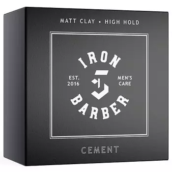IRON BARBER Глина для укладки волос мужская 120