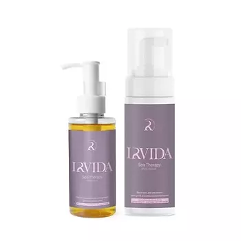 IRVIDA Набор уходовой косметики для умывания для сухой и чувствительной кожи 2в1