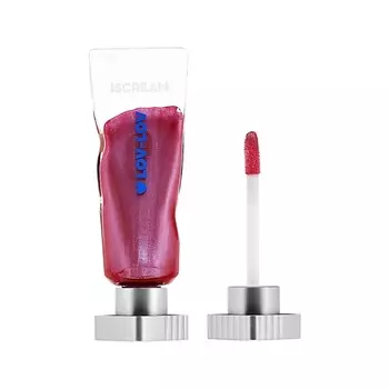 ISCREAM Блеск для губ LOV-LOV с глиттером