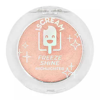 ISCREAM Хайлайтер для лица мягкий FREEZE SHINE