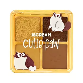 ISCREAM Палетка теней для век CUTIE PAW
