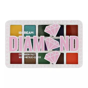 ISCREAM Палетка теней для век DIAMOND