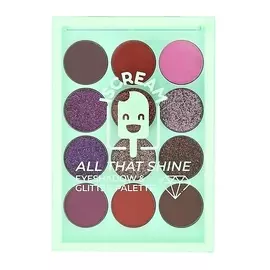 ISCREAM Палетка теней и глиттеров для век ALL THAT SHINE