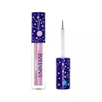 ISCREAM Подводка-глиттер для глаз UNIVERSE жидкая
