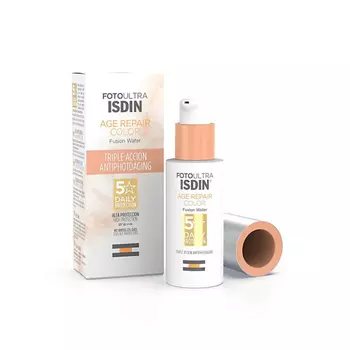 ISDIN Солнцезащитное средство с цветом Fusion Water Magic Repair Spf 50