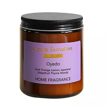 ISILK Свеча ароматическая Oyedo Токийский цитрус 200.0