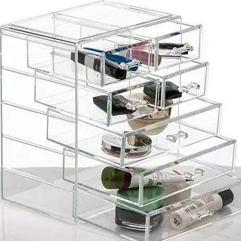 ISMAT Органайзер для косметики S-333 прозрачный