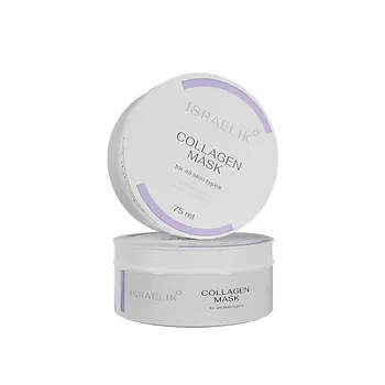 ISRAELIK Маска для лица с коллагеном Collagen Mask 75.0