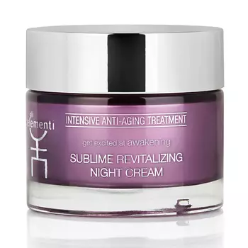 GLI ELEMENTI Крем ночной для лица ревитализирующий Sublime Revitalizing Night Cream