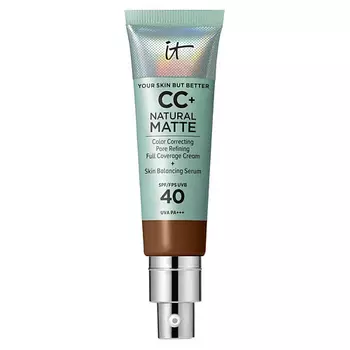 IT COSMETICS CC+ крем с матовым финишем и SPF40 Your Skin But Better Natural Matte