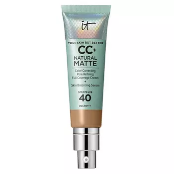 IT COSMETICS CC+ крем с матовым финишем и SPF40 Your Skin But Better Natural Matte