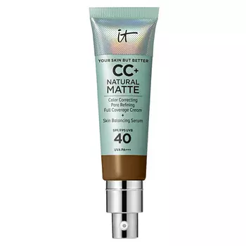 IT COSMETICS CC+ крем с матовым финишем и SPF40 Your Skin But Better Natural Matte