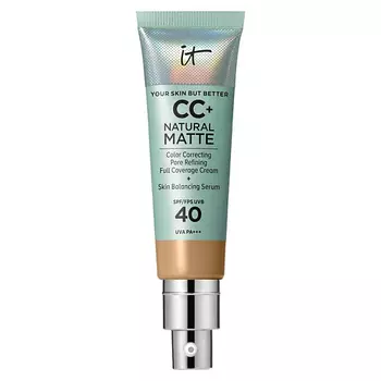 IT COSMETICS CC+ крем с матовым финишем и SPF40 Your Skin But Better Natural Matte