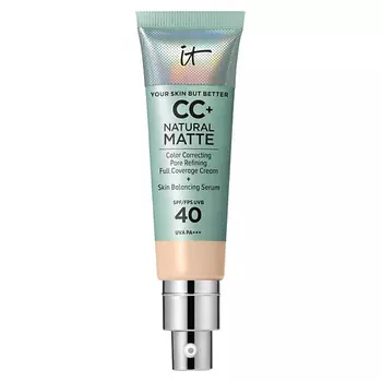 IT COSMETICS CC+ крем с матовым финишем и SPF40 Your Skin But Better Natural Matte