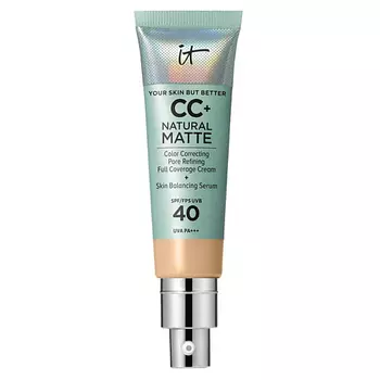 IT COSMETICS CC+ крем с матовым финишем и SPF40 Your Skin But Better Natural Matte