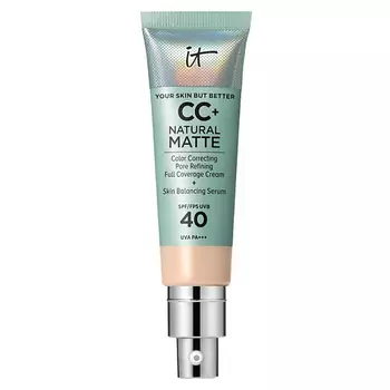 IT COSMETICS CC+ крем с матовым финишем и SPF40 Your Skin But Better Natural Matte