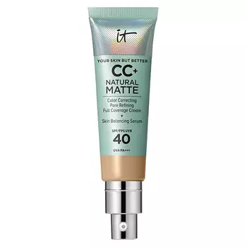 IT COSMETICS CC+ крем с матовым финишем и SPF40 Your Skin But Better Natural Matte