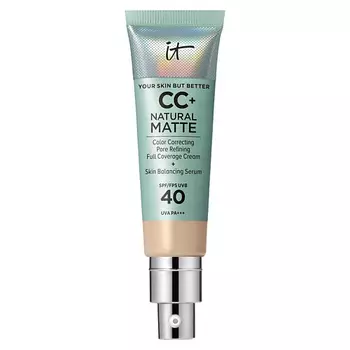IT COSMETICS CC+ крем с матовым финишем и SPF40 Your Skin But Better Natural Matte