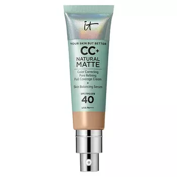 IT COSMETICS CC+ крем с матовым финишем и SPF40 Your Skin But Better Natural Matte