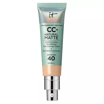 IT COSMETICS CC+ крем с матовым финишем и SPF40 Your Skin But Better Natural Matte