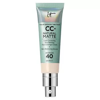 IT COSMETICS CC+ крем с матовым финишем и SPF40 Your Skin But Better Natural Matte