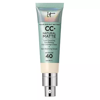 IT COSMETICS CC+ крем с матовым финишем и SPF40 Your Skin But Better Natural Matte