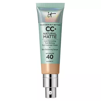 IT COSMETICS CC+ крем с матовым финишем и SPF40 Your Skin But Better Natural Matte