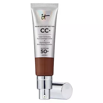 IT COSMETICS CC+ крем Your Skin But Better SPF50 с антивозрастным уходом