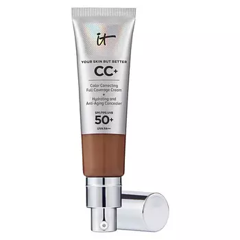 IT COSMETICS CC+ крем Your Skin But Better SPF50 с антивозрастным уходом
