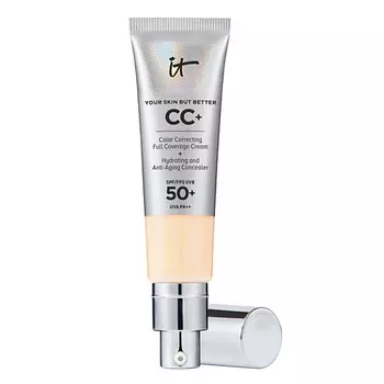 IT COSMETICS CC+ крем Your Skin But Better SPF50 с антивозрастным уходом