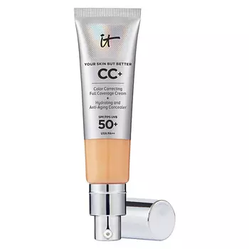 IT COSMETICS CC+ крем Your Skin But Better SPF50 с антивозрастным уходом