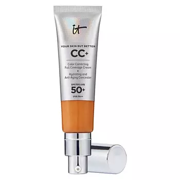 IT COSMETICS CC+ крем Your Skin But Better SPF50 с антивозрастным уходом