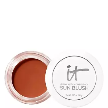 IT COSMETICS Кремовые румяна-бронзатор Glow With Confidence Sun Blush