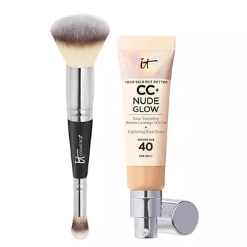 IT COSMETICS СС-крем CC+ Nude Glow SPF 40 с кистью №7