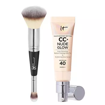 IT COSMETICS СС-крем CC+ Nude Glow SPF 40 с кистью №7