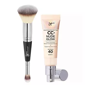 IT COSMETICS СС-крем CC+ Nude Glow SPF 40 с кистью №7