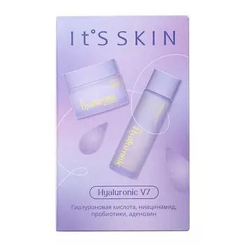 IT'S SKIN Набор Крем и тонер V7 Hyaluronic