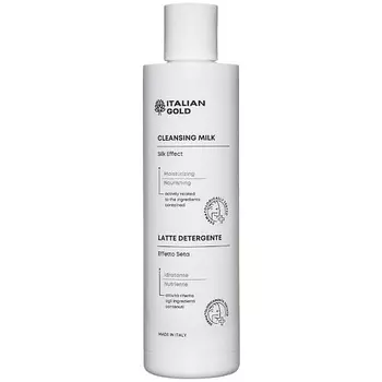 ITALIAN GOLD Очищающее молочко с эффектом шелковой кожи 250.0