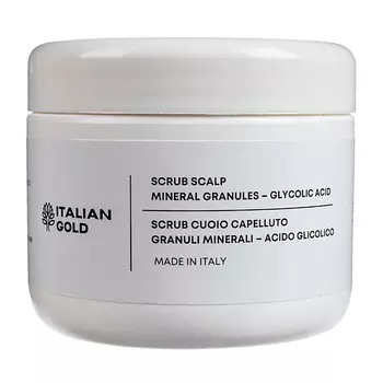 ITALIAN GOLD Скраб для кожи головы с гликолевой кислотой