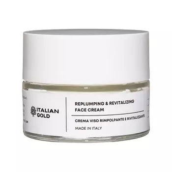 ITALIAN GOLD Увлажняющий и восстанавливающий крем для лица с гиалуроновой кислотой 50.0