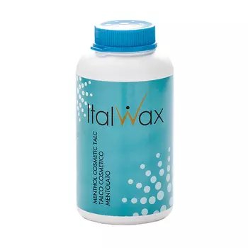ITALWAX Тальк косметический для шугаринга и депиляции воском, с ментолом
