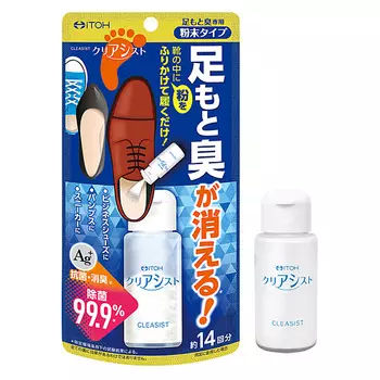 ITOH Пудра для гигиены ног "Cleasist" 14.0