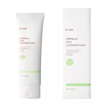 iUNIK Мягкая пенка для умывания с экстрактом центеллы PH 5.5
