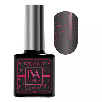 IVA NAILS Матовый топ Gold 8.0