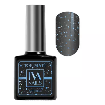 IVA NAILS Матовый топ Gold 8.0